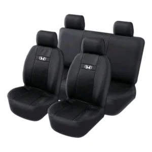 Capa Banco Couro Honda Fit 2004 2005 2006 2007 Preto