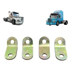 Suporte Farol Milha Scania 112 /113 Edreaza Kit Com 4