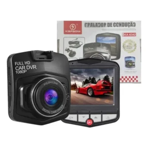 Camera Veicular Automotiva Recarregavél Led Frontal Full Hd