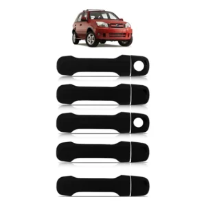 Aplique Maçaneta Porta E Traseira Preto Ecosport 2012 2011