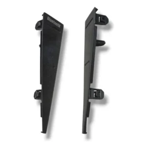 Par Moldura Acabamento Rádio Citroen C4 2007 / 2013 (usado) Preto