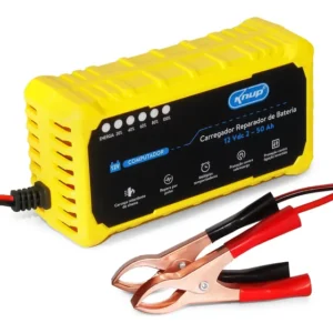 Carregador De Bateria Inteligente Automotivo Carro Moto 12v