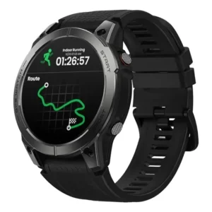 Smartwatch Zeblaze Stratos 3 Pro Gps Amoled 1.43 Bluetooth Preto Lisa Prateado