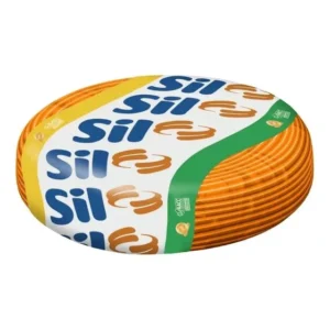 Cabo Flexivel 2,5mm Laranja 750v Rolo Com 100 Metros - Sil