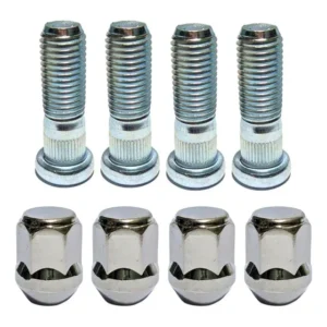 Kit 4 Prisioneiros Com Porcas De Roda Honda Civic Fit City