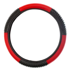 Capa De Volante P/ Mercedes 710 C/ Massageador 43 Cm Macio Vermelho