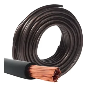 Cabo Fio Alimentação Som Bateria Automotivo 21mm 5 M Preto