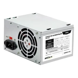 Fonte De Alimentação Para Pc Brazil Pc 230w Prata Prata
