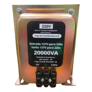 Auto Transformador 20.000va 110/220v Ou 220/110v Cobre