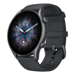 Smartwatch Amazfit GTR 3 Pro 46mm Preto Infinite, Tela AMOLED 1.45", GPS, Wi-Fi, Bluetooth - A2040