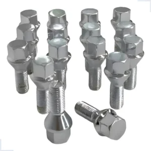 16 Parafuso Cromado Roda Vw/gm Gol/saveiro/celta/corsa