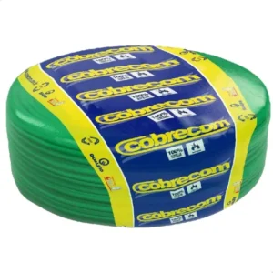 Cabo Flexível 2,5mm 750v Rolo 100m Verde Cobrecom