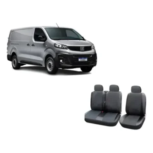 Capa Banco Tecido Grosso Nova Van Fiat Scudo Mais Volante