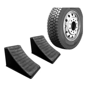 Par Calço De Roda Para Caminhão Caminhonete - Nbr 9735 Preto