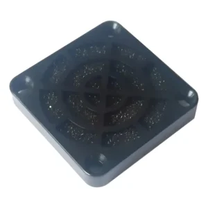 10 Filtro Para Cooler 40mm Tela De Nylon Mod Grm4030 Preto