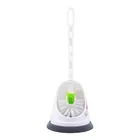 Kit 6 Un Escova Sanitária Vasos Condor Prático Recipiente Branco - Imagem 2