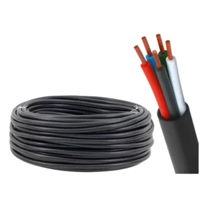 Cabo Pp 5×1,50mm Elétrico Flexível 1kv Para Instalações 20m