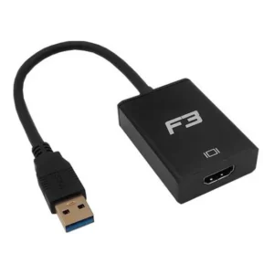 Cabo Adaptador Conversor Usb 3.0 Para Hdmi Preto