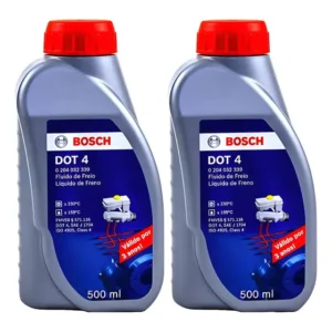 Fluído De Freio Dot 4 500ml Bosch - 2 Unidades