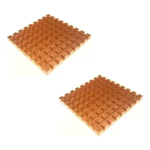 Easycargo 40mm Kit De Invasor De Calor 40x40x4mm + Fita 2pcs