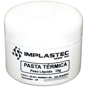 Pasta Térmica 50g Implastec Processador Cpu Branco
