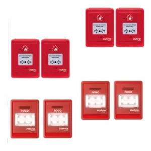 Kit Sensor Sav 521 Ame 521 Incêndio Intelbras Endereçável