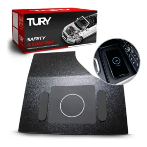 Carregador Indutivo Sem Fio Dedicado Tury Icharger 1.0 Aw Nissan Centra 2022 Em Diante