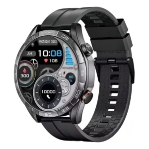 Smartwatch Haylou Solar 5, Tela Amoled 1,58 Ip68 À Prova D'á Caixa Preto Pulseira Preto Bisel Preto Desenho da pulseira Mesh