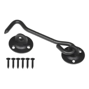 Fechadura De Aço Para Porta Do Celeiro De 4 Base Redonda