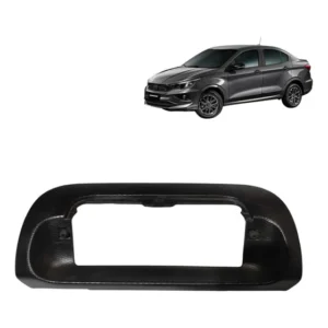 Moldura Acabamento Painel Multimidia Fiat Argo Cronos Preto