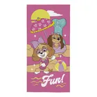 Toalha Infantil Rosa Patrulha Canina Lepper 70x140cm Piscina Praia - Imagem 5
