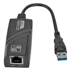 Adaptador Ethernet Usb 3.0 Rj45 Rede Gigabit 10/100/1000 Cab