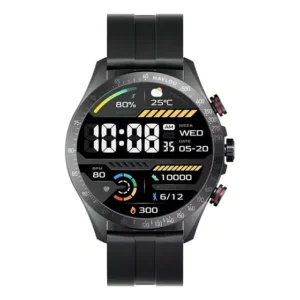Haylou Solar Pro LS18 Preto, Tela AMOLED 1.43", À Prova d'Água, Bluetooth, Sem NFC
