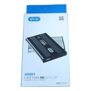 Case P/hd Sata 2.5 Usb 2.0 Notebook Knup Kp-hd001 Preto