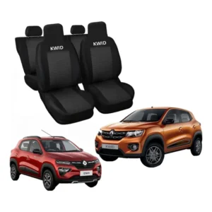 Capa Para Bancos Carro Tecido Grosso Renault Kwid 2015-2023