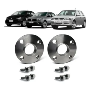 2 Espaçador Alargador De Rodas 15mm Volkswagen Gol Todos