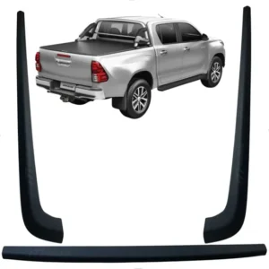Kit Protetor Borda Hilux Lateral Tampa Traseira 2016 A 2025