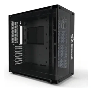 Gabinete Gamer Redragon Wideload Preto Vidro Atx Mid Tower