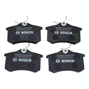 Jogo Pastilha Traseira Scenic Megane Fluence Original Bosch