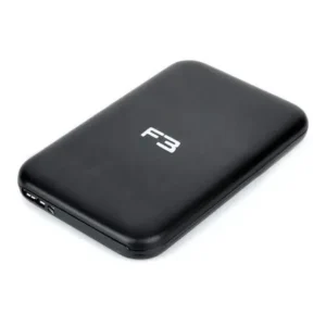 Case Preto F3 2.5" Sata USB 3.0 Aluminio para HD Externo SSD HDD
