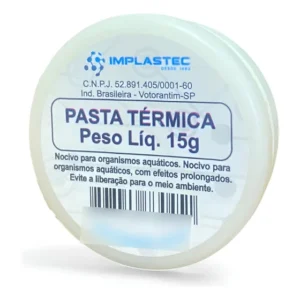 Pasta Térmica 15g Thermal Computador Processador Placa Vídeo Branco