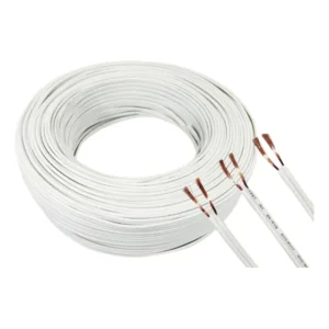 Fio Cabo Cordão Paralelo 2x1,5mm 50 Metros Branco