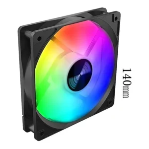 Cooler Fan 14cm 140mm Rgb Cor Fixa Gabinete Gamer Molex