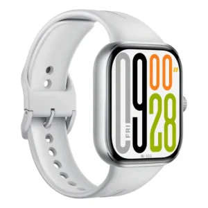 Smartwatch Xiaomi Redmi Watch 5 Gps Prata Caixa Prateado Pulseira Branco Bisel Cinza-escuro Desenho da pulseira Mesh