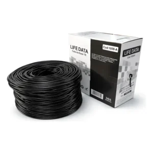 Cabo De Rede Cat6 Gigabit 305m Caixa Fastbox Ethernet E Cftv