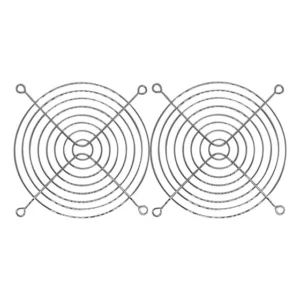 Kit 2 Grade Tela Proteção Cooler Ventoinha 120x120 Mm