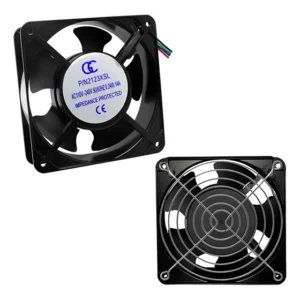 Ventilador Cooler Com Grade Metálica 120x120x38 110v 220v