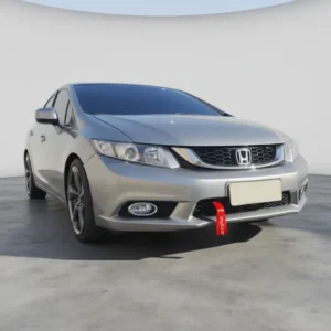 Tow Strap Hook Cinta De Reboque Fita Esportiva New Civic Vermelho