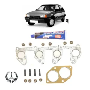 Kit Junta +porca Do Coletor Escapamento Kadett 1.8 2.0 Todos