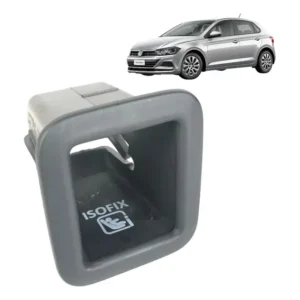 Acabamento Isofix Vw Polo 1.0 2018 Tsi 6ea887233 Preto